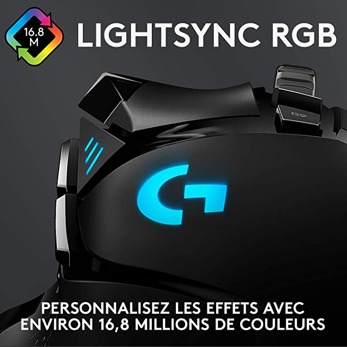 Logitech G502 HERO USB Souris Gamer