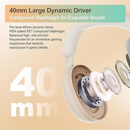 Casque Bluetooth PXN Ravine | Rose PC/ XBOX /Playstation