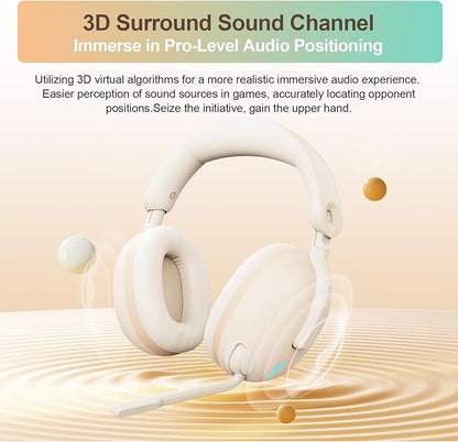 Casque Bluetooth PXN Ravine | Rose PC/ XBOX /Playstation