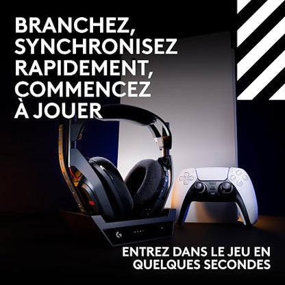 Casque Logitech G Astro A50 Lightspeed Wireless Gaming Headset + Base