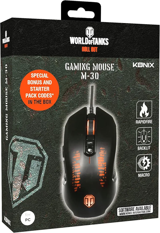 Souris konix m-30 World of Tanks