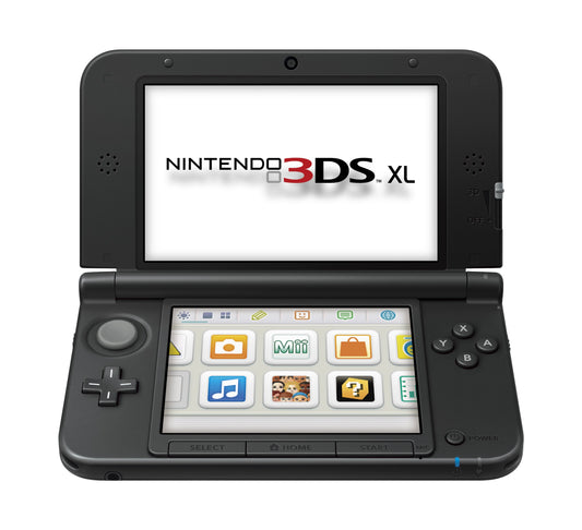 Nintendo 3Ds Xl 32 Gb (Black+Boite)  Flasher (Presque Neuve)
