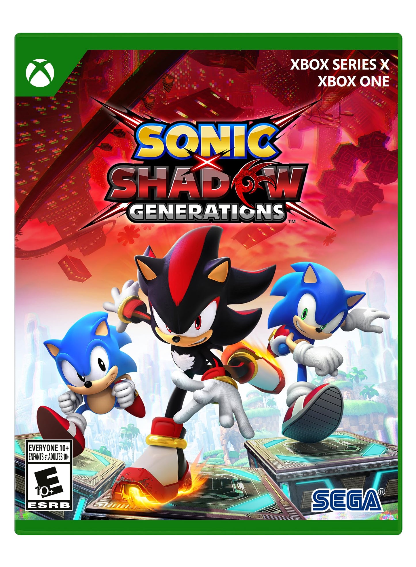 Sonic X Shadow Generations Xbox One Occasion ♻️