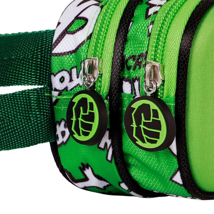 Trousse Marvel Avengers Hulk Greenmass 3D double pencil