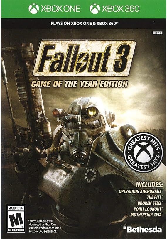 Fallout 3 GOTY XBOX ONE - XBOX 360