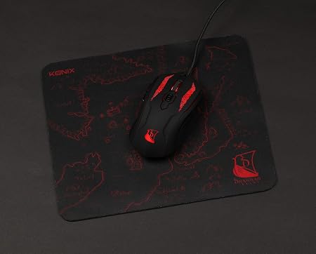 PACK CLAVIER + SOURIS + TAPIS Konix Drakkar Raider Pack