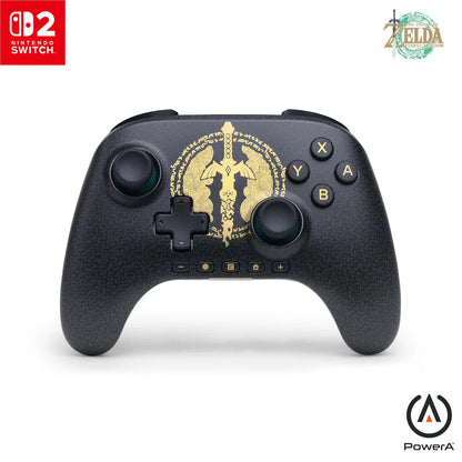 Manette Switch 2 Pro PowerA Sans Fil Advantage Zelda Tears Of Kingdom