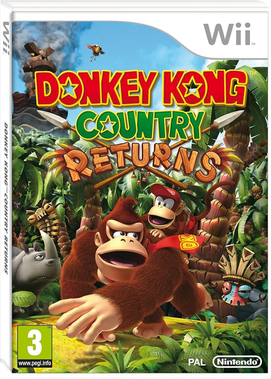 Donkey Kong Country Returns [PAL] WII Occasion ♻️