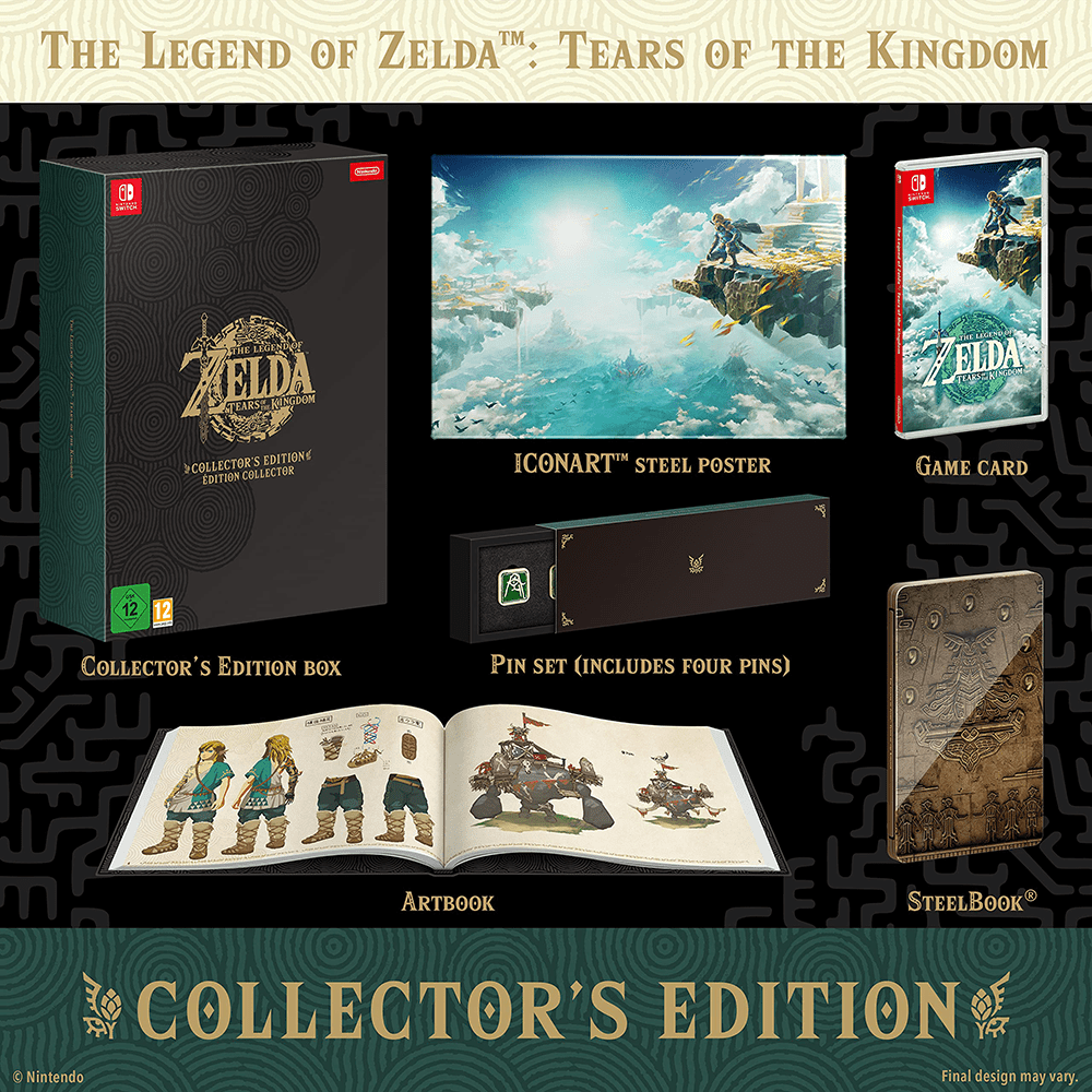 Zelda Tears of the Kingdom Collector Edition (Nintendo Switch)