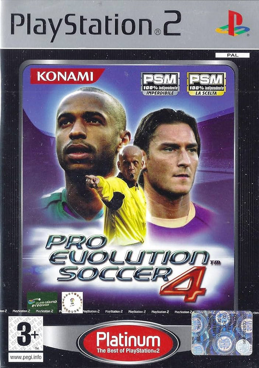 Pro Evolution Soccer 4 [ Platinum ] PAL Playstation 2