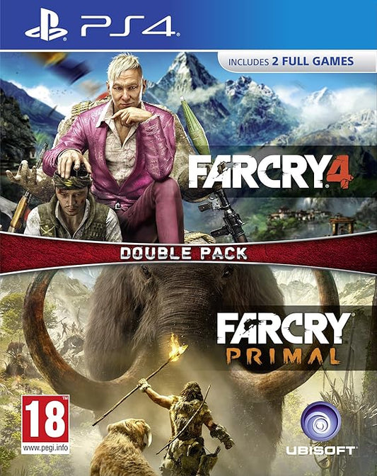 Far Cry 4 + Far Cry Primal Ps4