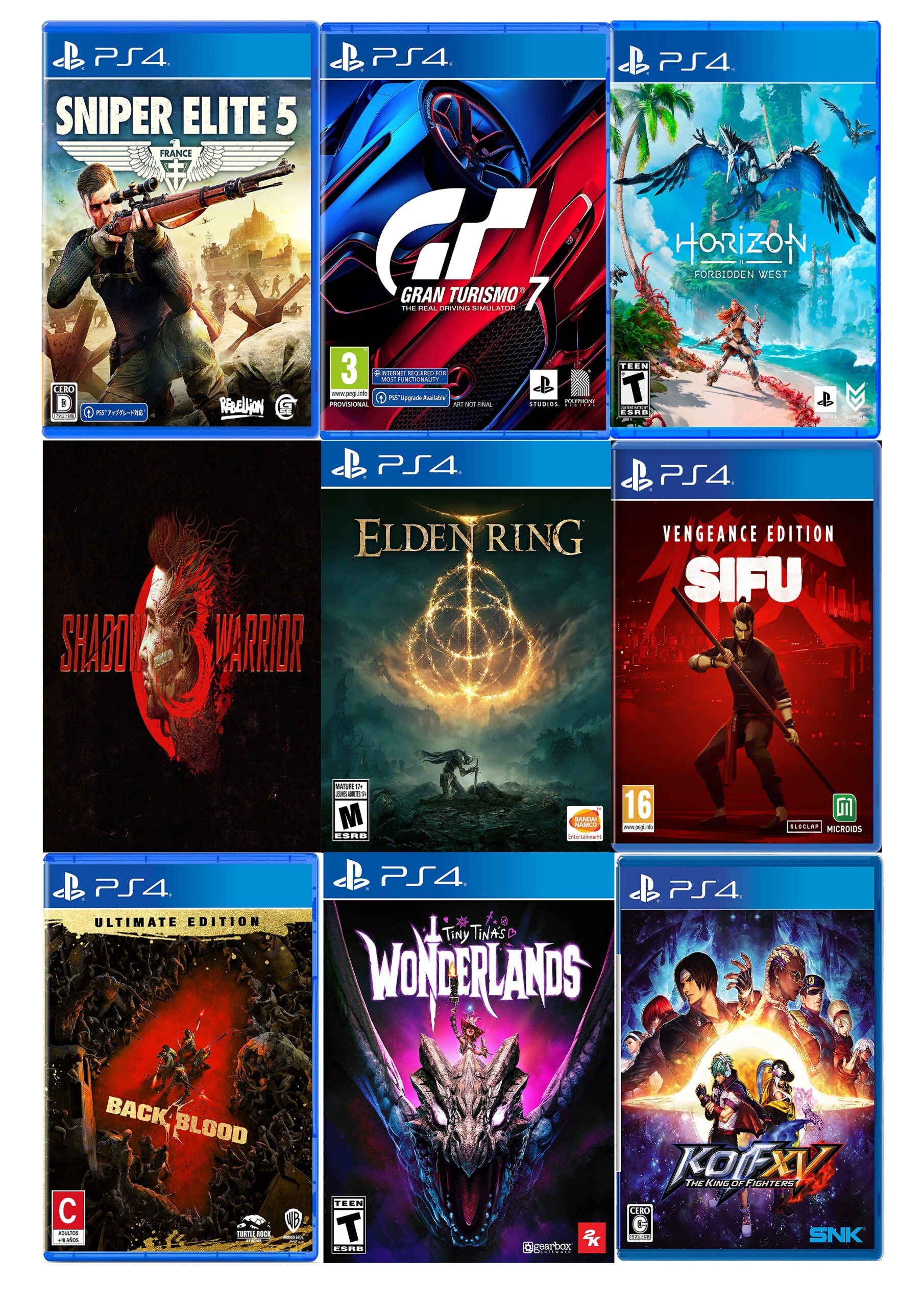 New store ps4 releases