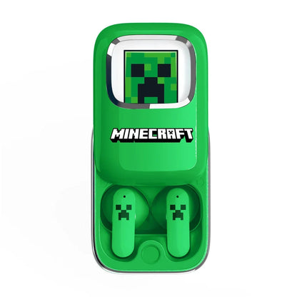 Ecouteur Sans Fil MINECRAFT - Slide Case Light Up - Earpods Audio TWS