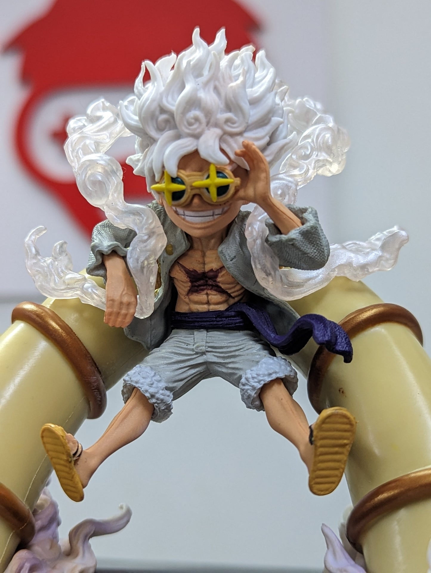 Figurine One Piece Monkey D Luffy Gear 5 11 cm