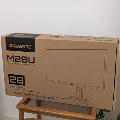 Ecran GIGABYTE M28U Moniteur de jeu 28" 4K UHD - 3840 x 2160, 144Hz, 1ms