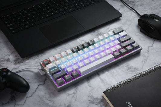 Clavier Filaire Red Dragon K617 Fizz RGB (61 Touches) RED SWITCH