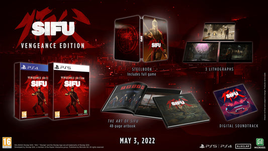 Sifu Vengeance Edition (SteelBook) PS4