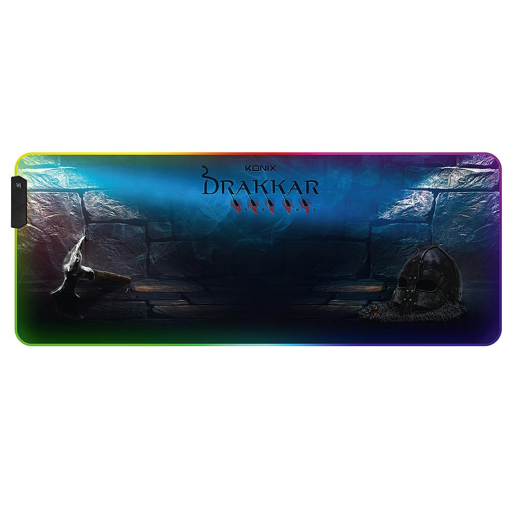 Tapis de Souris Konix Hetland RGB 80x30 cm