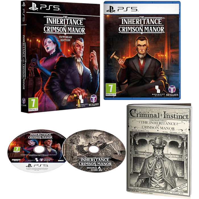 The Inheritance of Crimson Manor -Victorian Edition- PS5