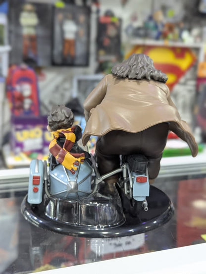 Figurine Harry Potter & Hagrid Motocycle