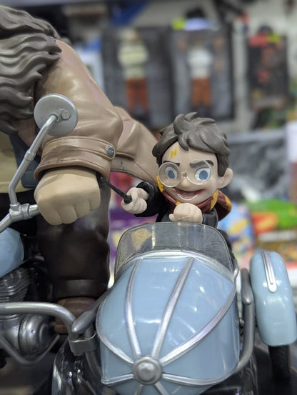 Figurine Harry Potter & Hagrid Motocycle