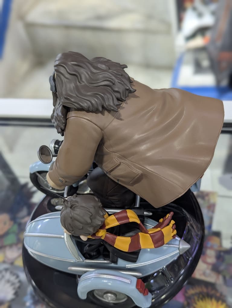 Figurine Harry Potter & Hagrid Motocycle