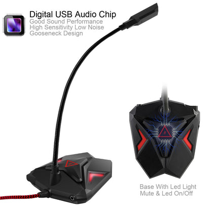 Microphone Yanmai G55 USB Gaming  Mic Audio