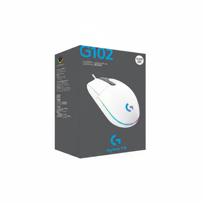 Souris Logitech G102 | Original Lightsync Blanc - 8000DPI
