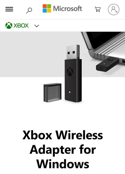 Adaptateur Xbox One microsoft Wireless Adapter Windows 10