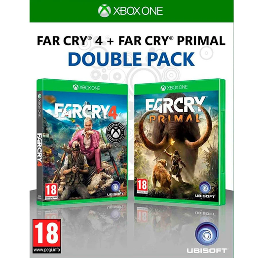 Far Cry 4 + primal Double Pack Bluray Xbox one