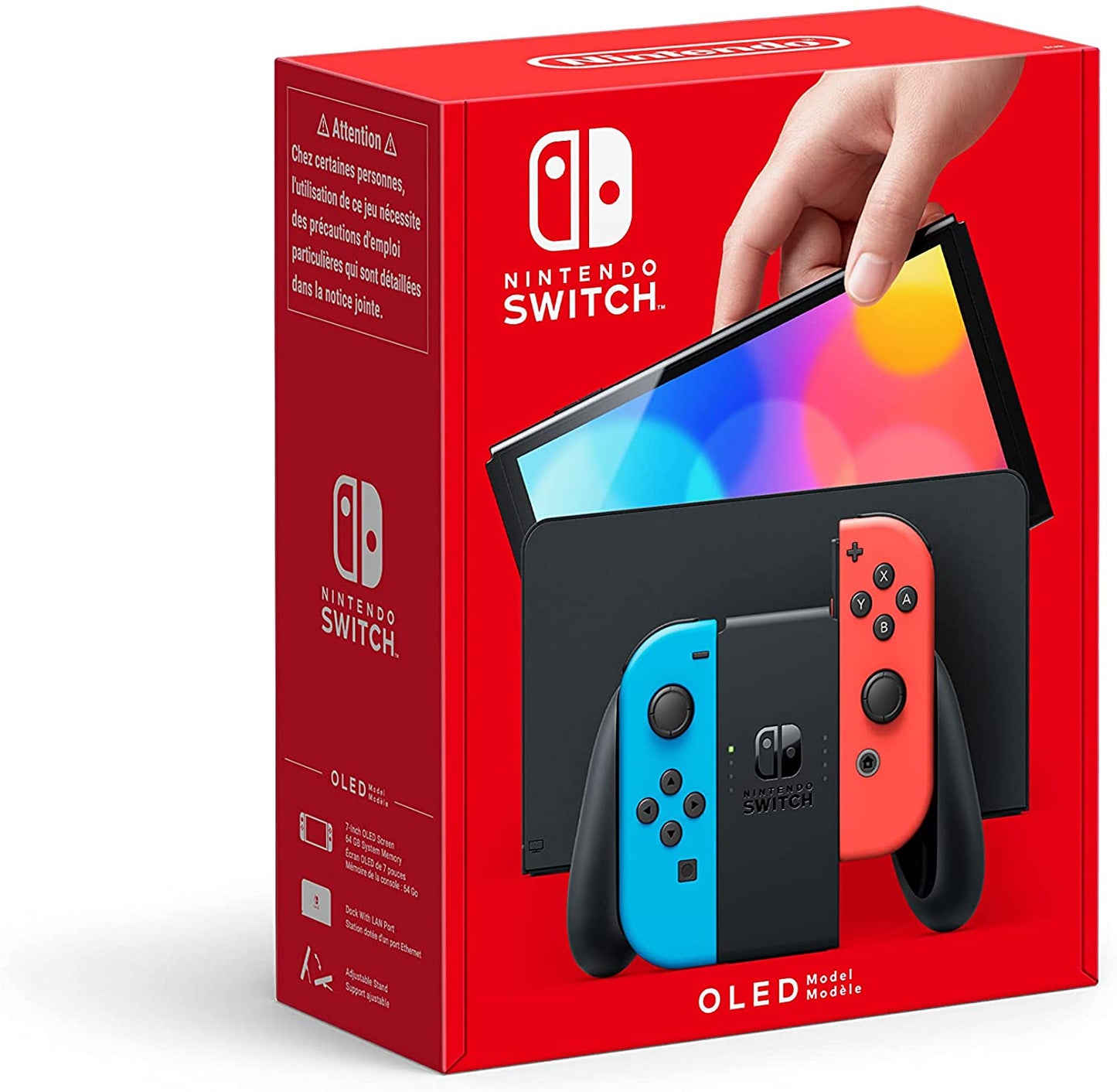 Nintendo Switch Oled (Rouge et Bleu)