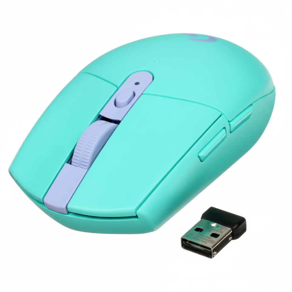 Souris sans fil Logitech G304 LIGHTSPEED -  Turquoise 12.000 DPI