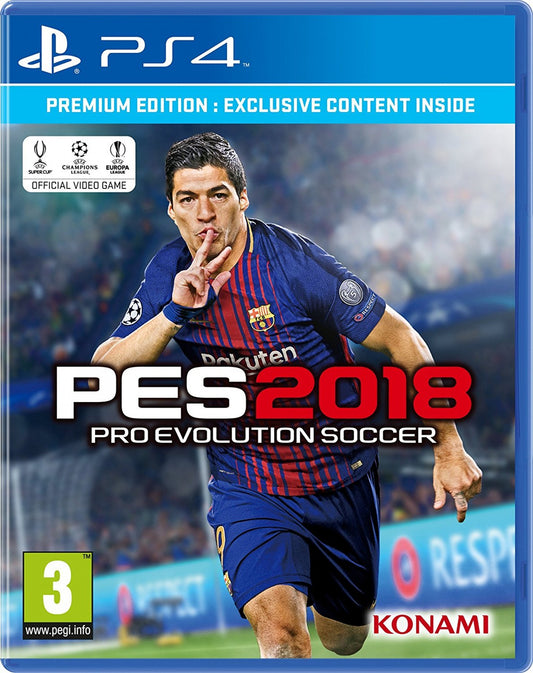 PES 2018 PS4 Occasion ♻️