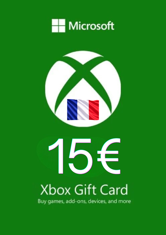 Carte Cadeau Xbox 15€ (France)