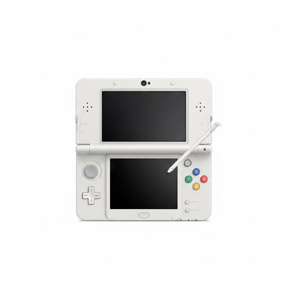 Console Nintendo New 3DS -White- (Flashé+jeux) Presque Neuf (Sans Boite)