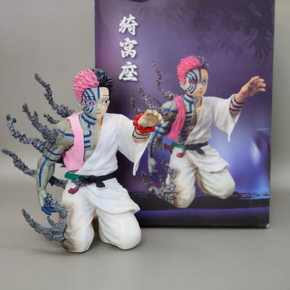 Figurine Akaza Demon slayer 13cm