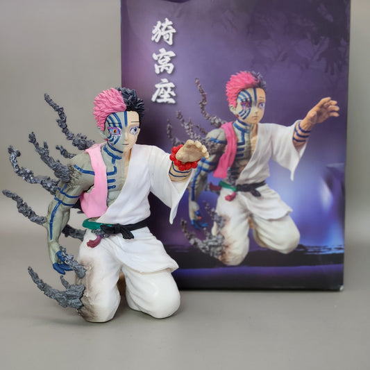 Figurine Akaza Demon slayer 13cm