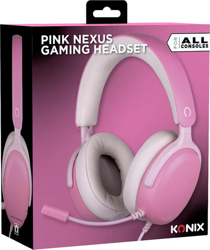 Casque Filaire KONIX Nexus PINK/ Rose