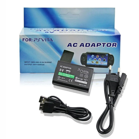 Chargeur PS Vita: Adaptateurs Secteur et USB pour Consoles PS MODEL PCH-10xx