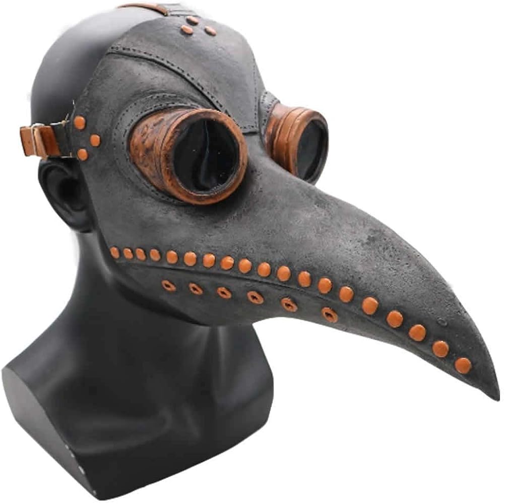Masque Medecin Plague  cuivre / black