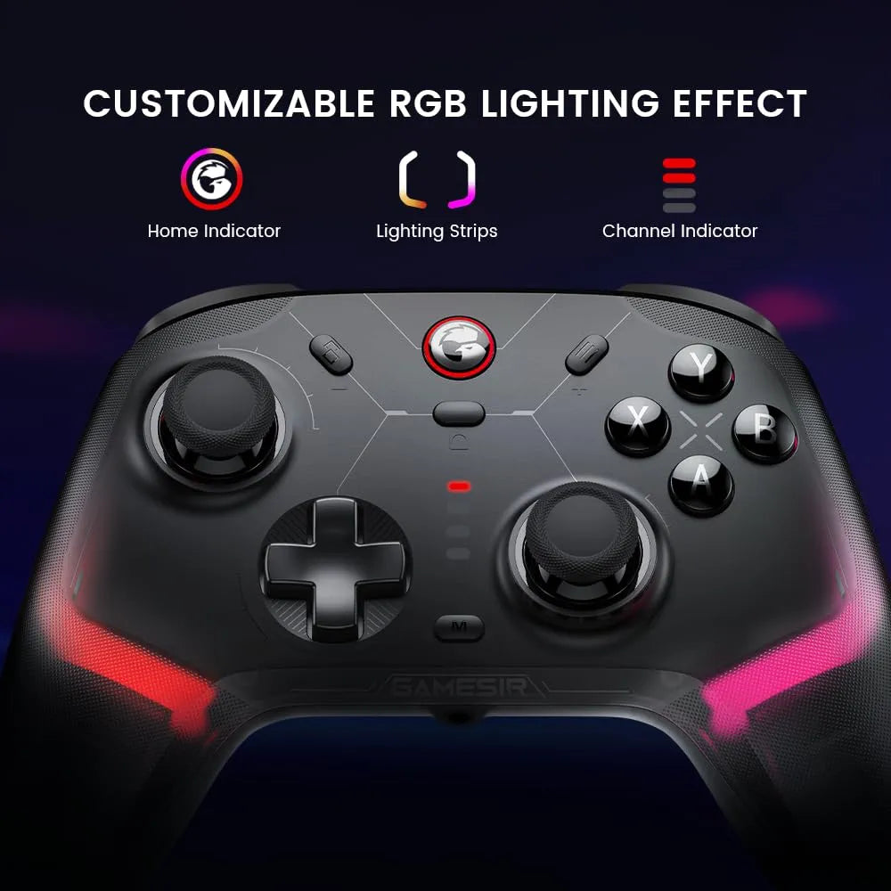 Manette Sans Fil GameSir Cyclone 2 Wireless Controller - 1000Hz Polling Rate, TMR Joysticks