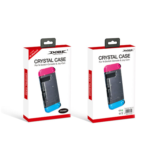 Coque transparente pour Nintendo Switch Classic + Joycon  DOBE MODEL 1710