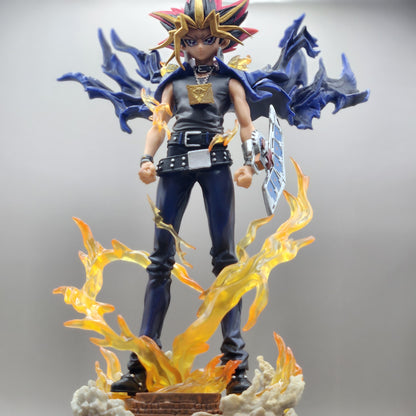 Figurine Yu Gi Oh Yami Yugi flame 27 cm