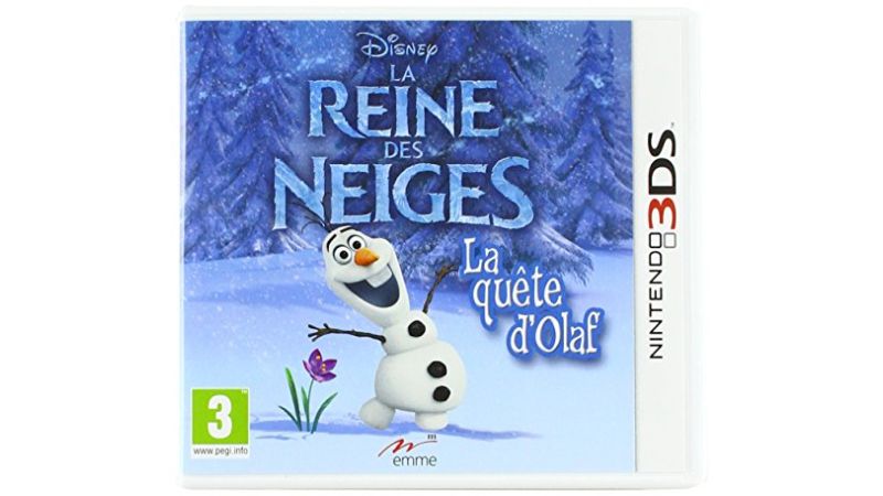 La Reine des Neiges : La quête d'Olaf Nintendo 3DS Occasion♻️