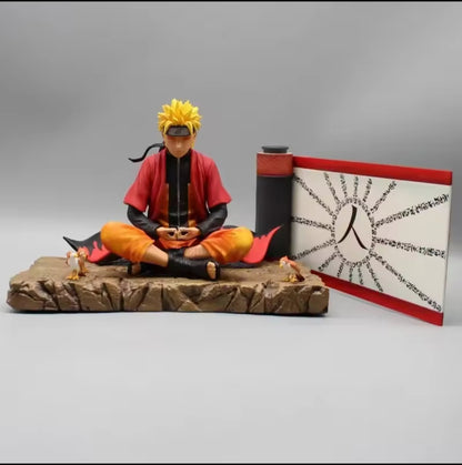 Figurine Naruto Uzumaki Sage Mode Meditation |  16 cm