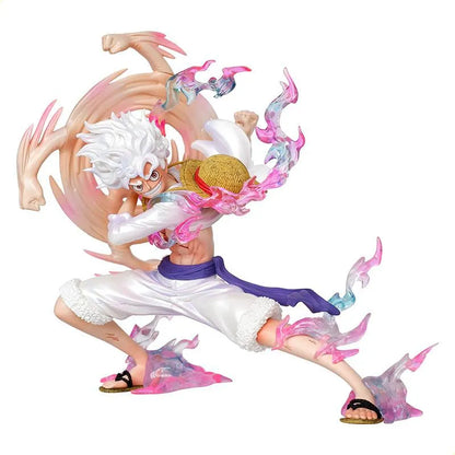 Figurine One Piece Luffy Gear 5 Rotation Fist (20 cm)