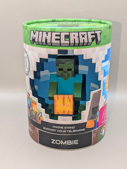 Figurine Support Telephone Holdems Cable Guys ZOMBIE - Minecraft  11 cm
