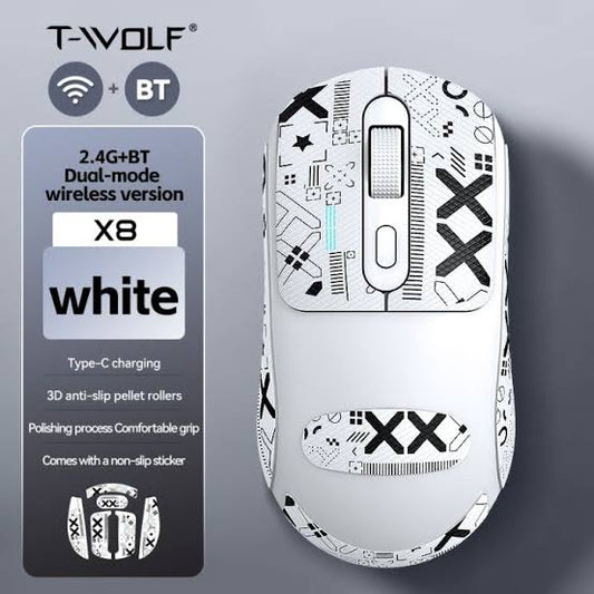 Souris X8 Wireless Mouse + Bluetooth