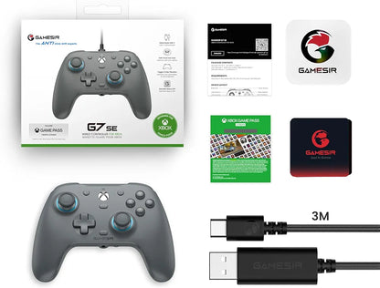 Manette GameSir G7 SE Xbox Wired Controller - Sports Grey