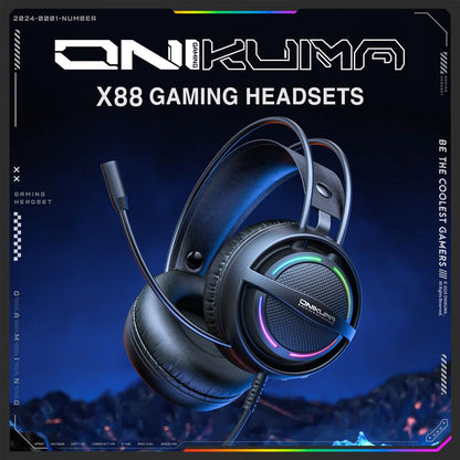 Casque Onikuma X88 RGB Wired Gaming Headset